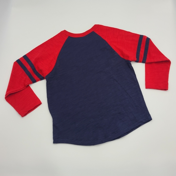 Hanna Andersson boys' raglan tee size 4 - Picture 4 of 4